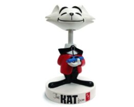 Figurka - 4 KAT Bobble Head (Red Jacket) - kot KAT z kiwającą głową - AMT"