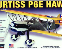 Model Plastikowy Do Sklejania Lindberg (USA) Samolot Curtiss P6E