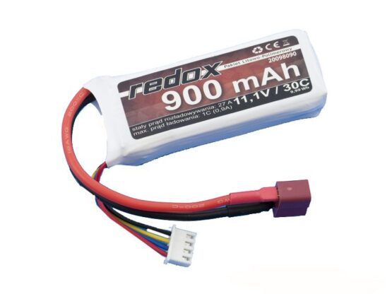 Pakiet LiPo Akumulator Redox 900mAh 11
