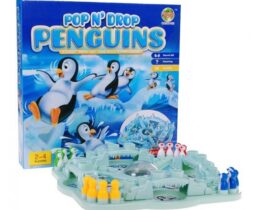 Gra planszowa wyścigi pingwinów chińczyk