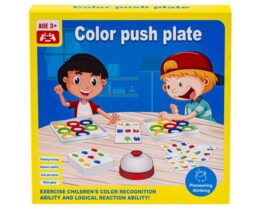 Edukacyjna Gra Dopasuj Kolory Karty Color Push Plate Kto Pierwszy Szybkie Krążki